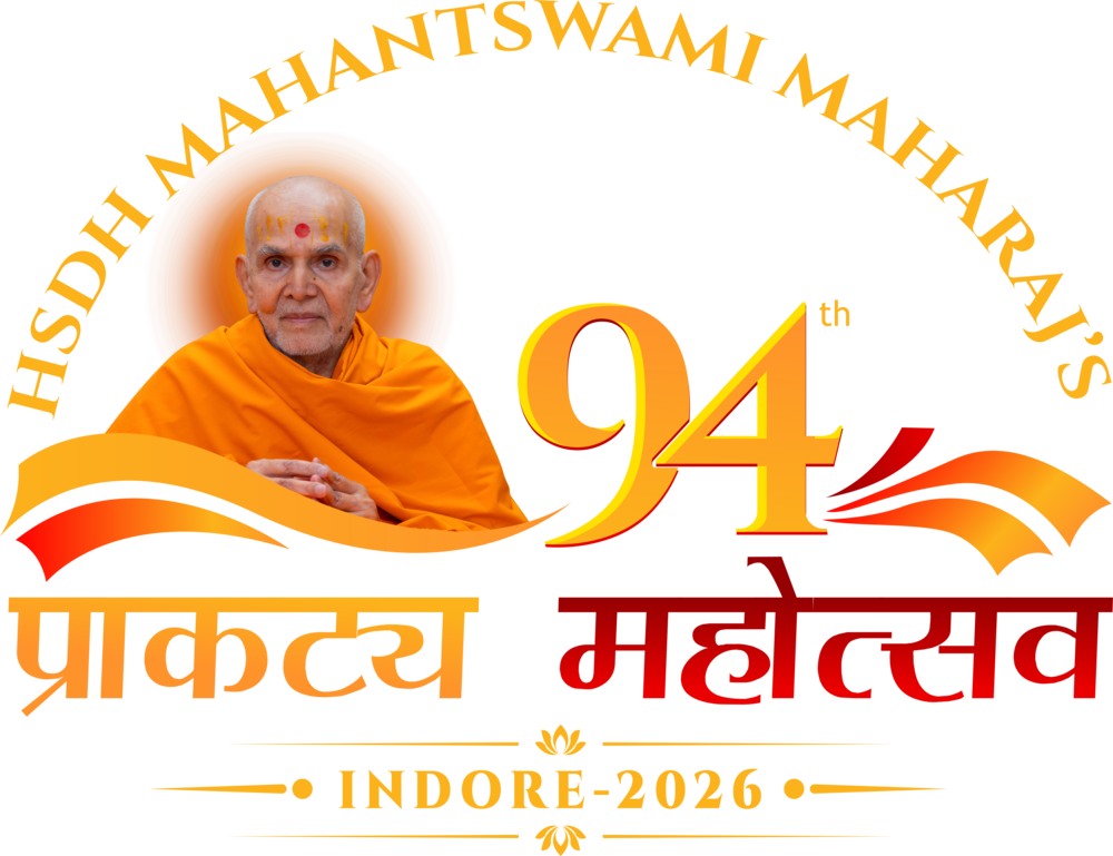 HSDH Mahantswami Maharaj's 94th Pragatya Mahotsav — Indore 2026